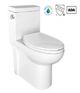 SKIRTED ONE PIECE TOILET 23.02181.GW | TASORO PRODUCTS - TOILETS