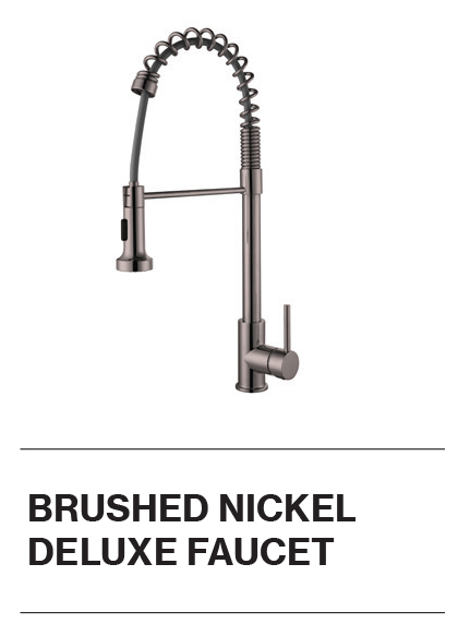 Brushed Nickel Deluxe Faucet