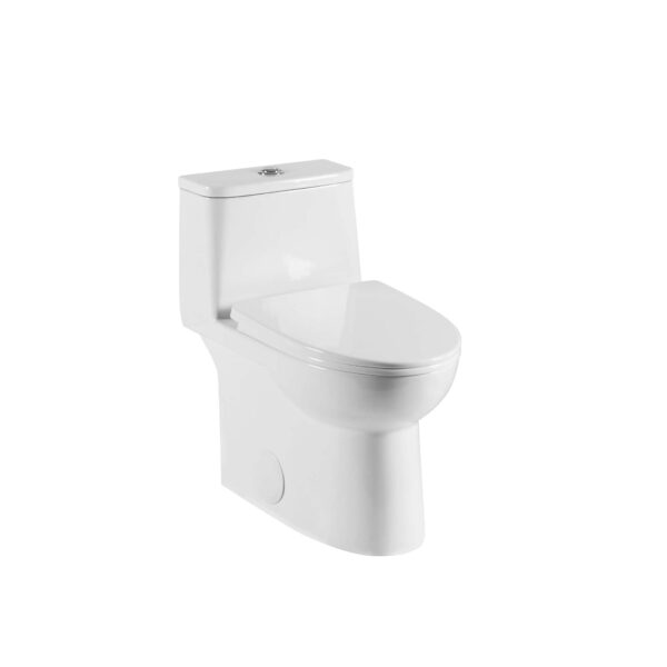 Thick Skirted One Piece Toilet