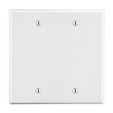 Blank Wall Plate With Screw Holes
